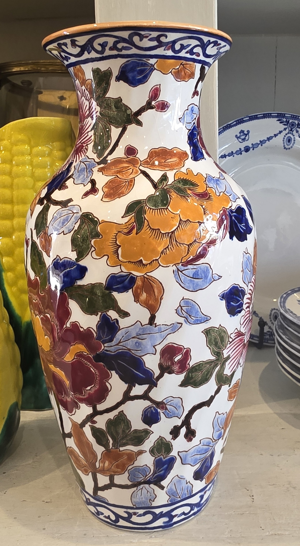 A French Faience Vase